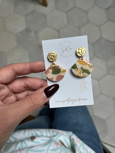 Boucles bohème chic Terrazzo