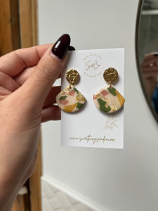 Boucles bohème chic Terrazzo