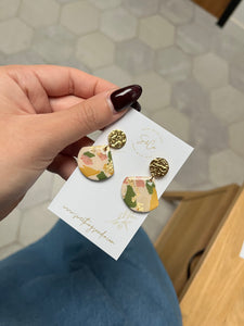 Boucles bohème chic Terrazzo