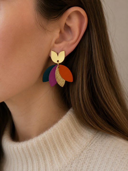 Boucles d'oreilles SOLEA