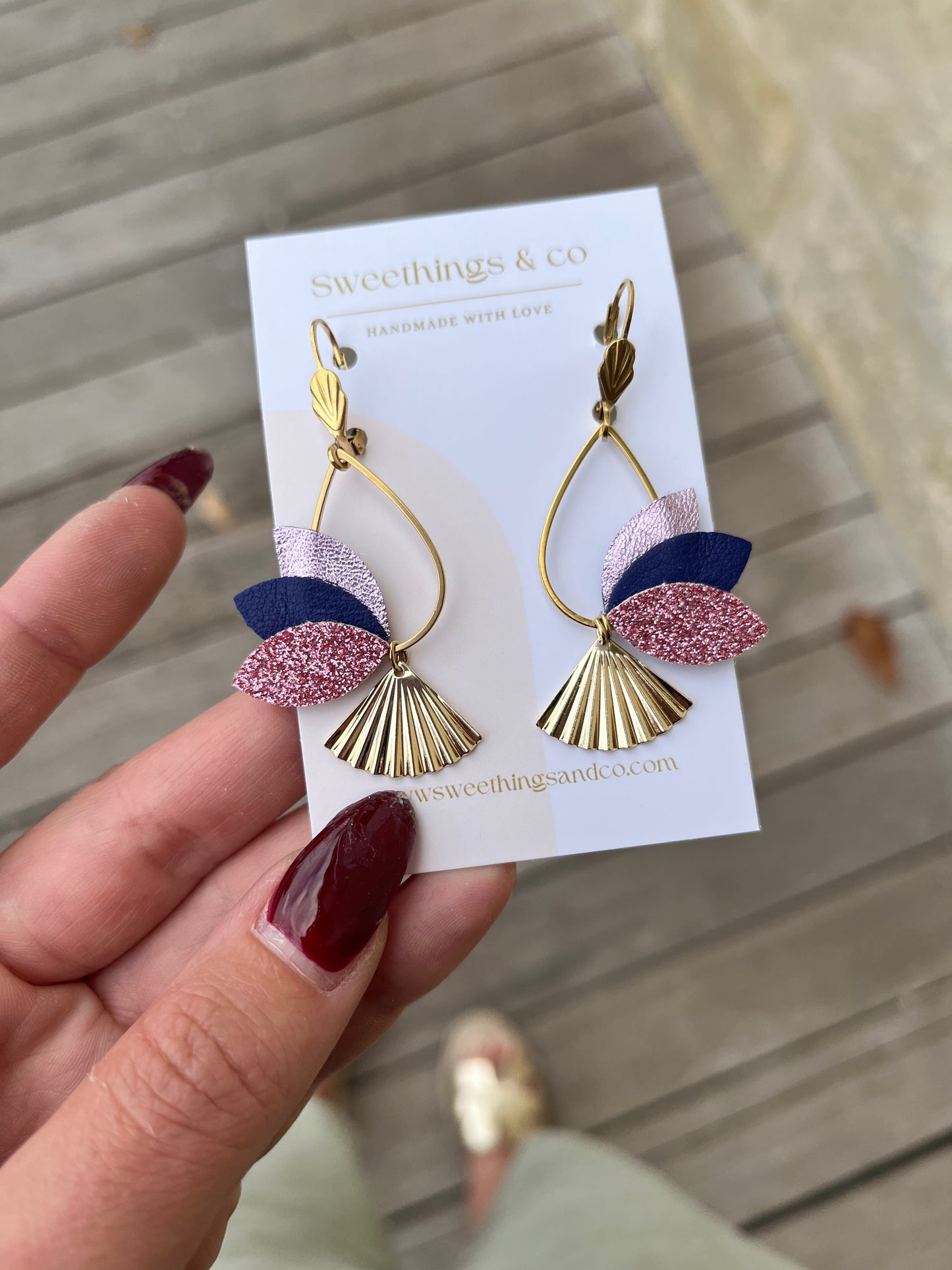 Boucles d'oreilles ROMY