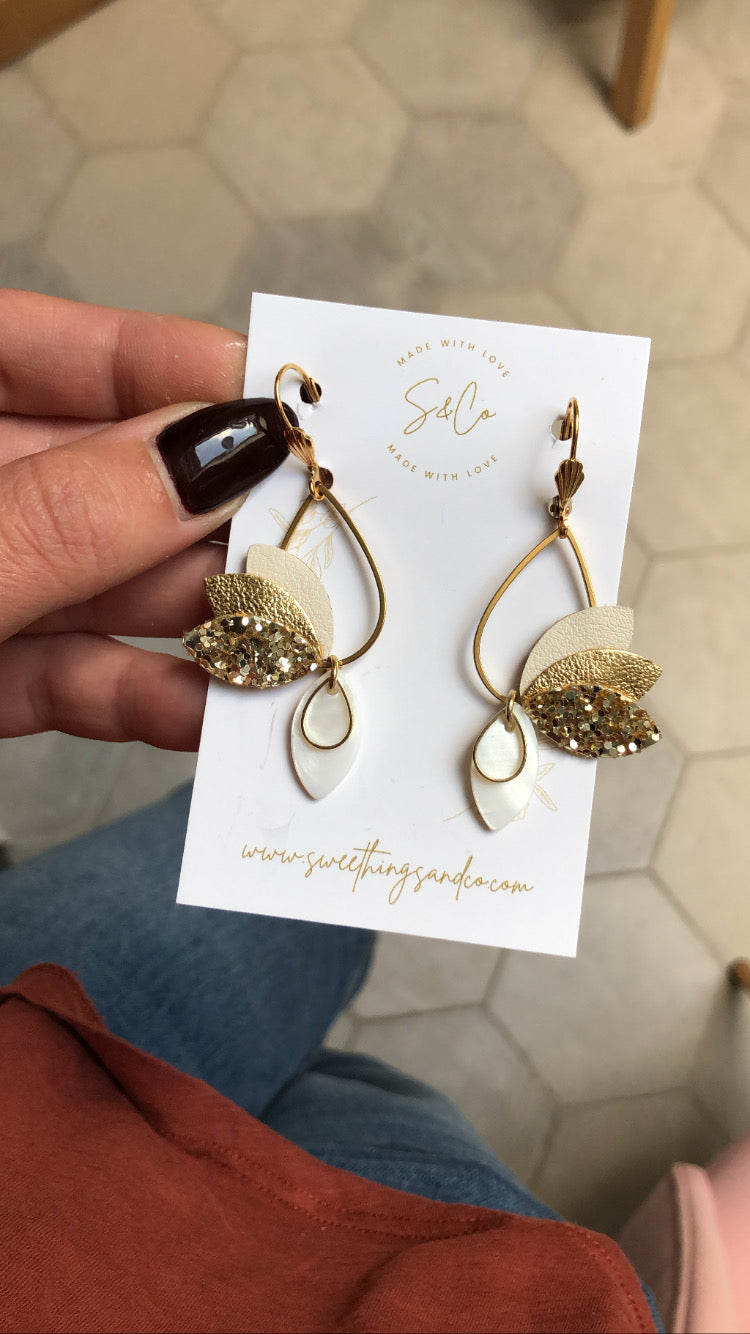 Boucles d'oreilles Jasmine