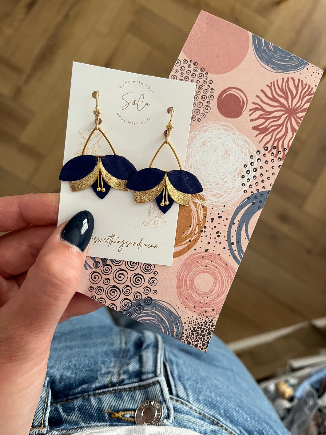Boucles d'oreilles Capucine