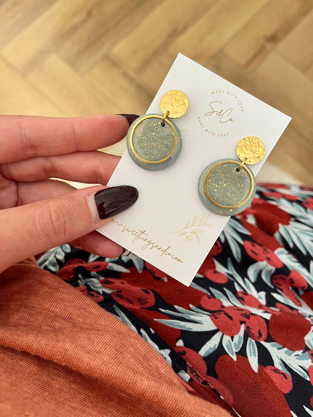 Boucles d’oreilles Olympe