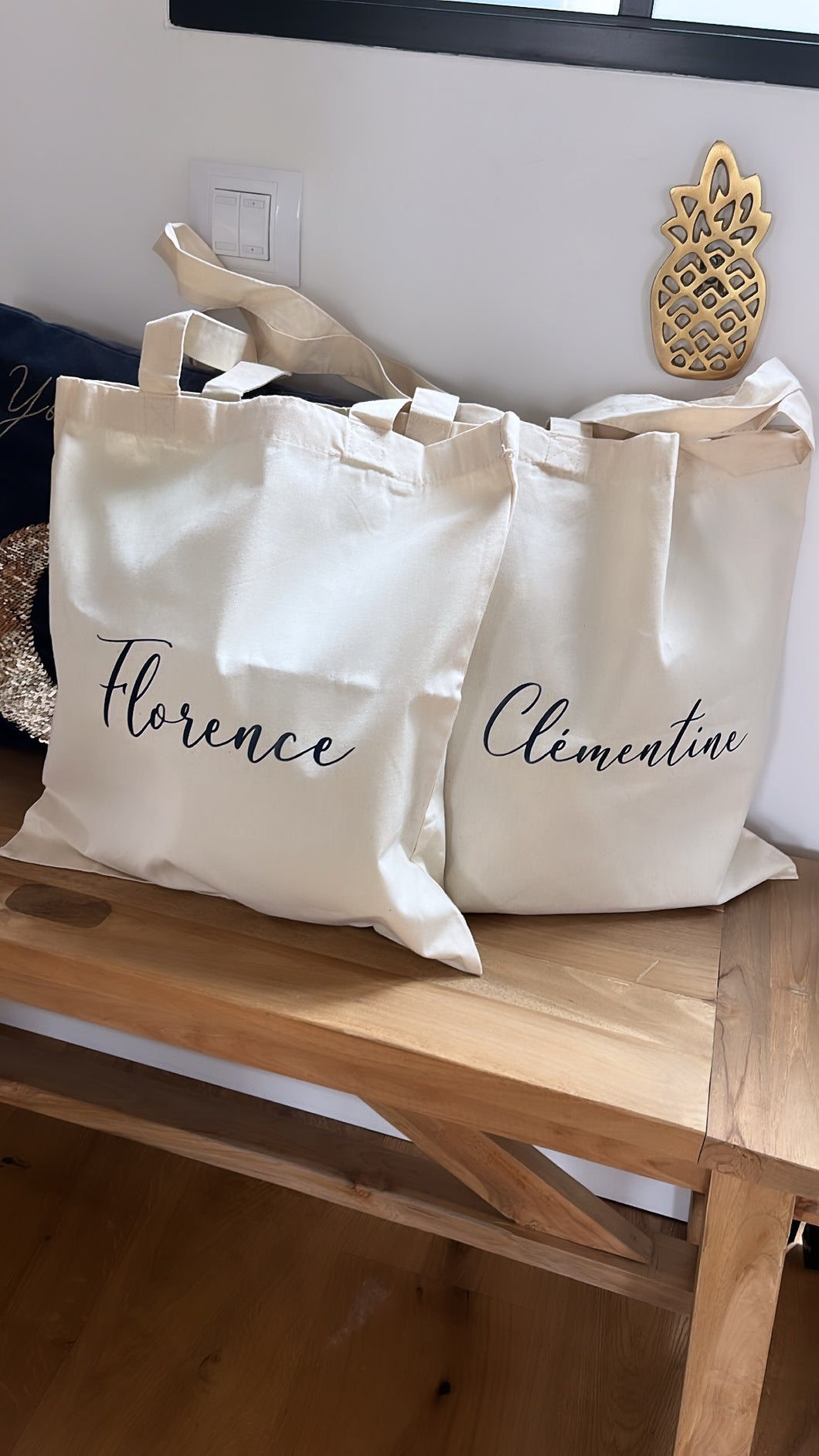 Sac tote bag Prénom  ♡