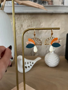 Boucles d'oreilles Flores