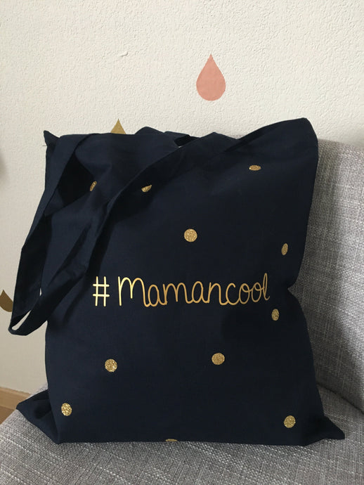 Tote Bag Confettis ♡ Phrase au choix