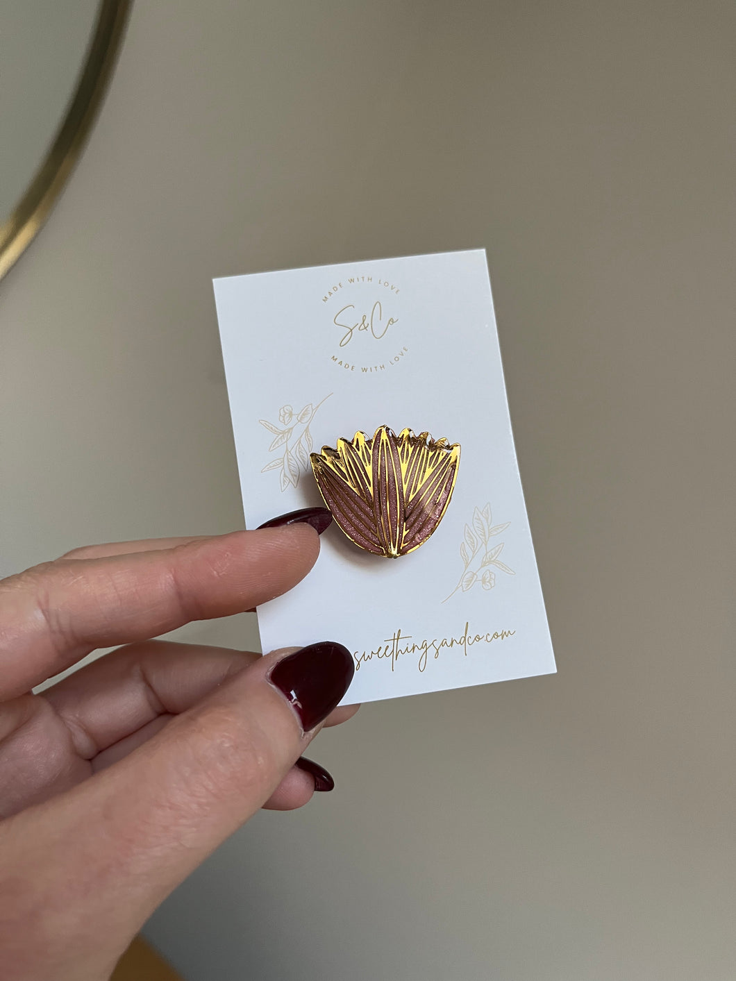 Broche poétique