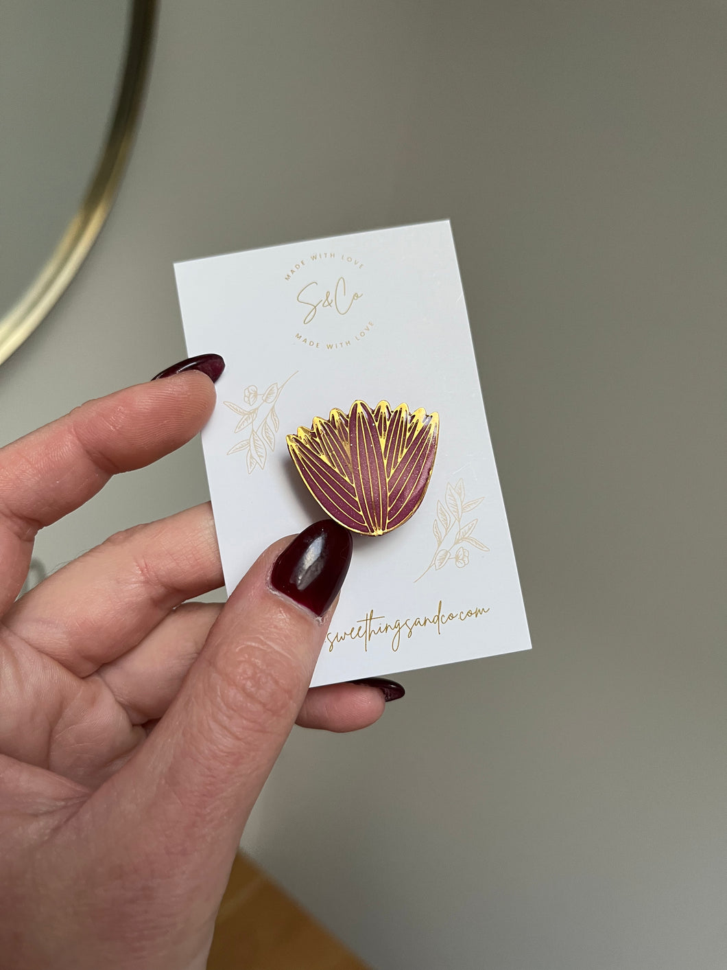 Broche poétique