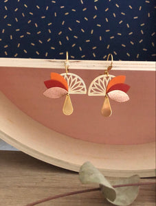 Boucles d'oreilles Flores