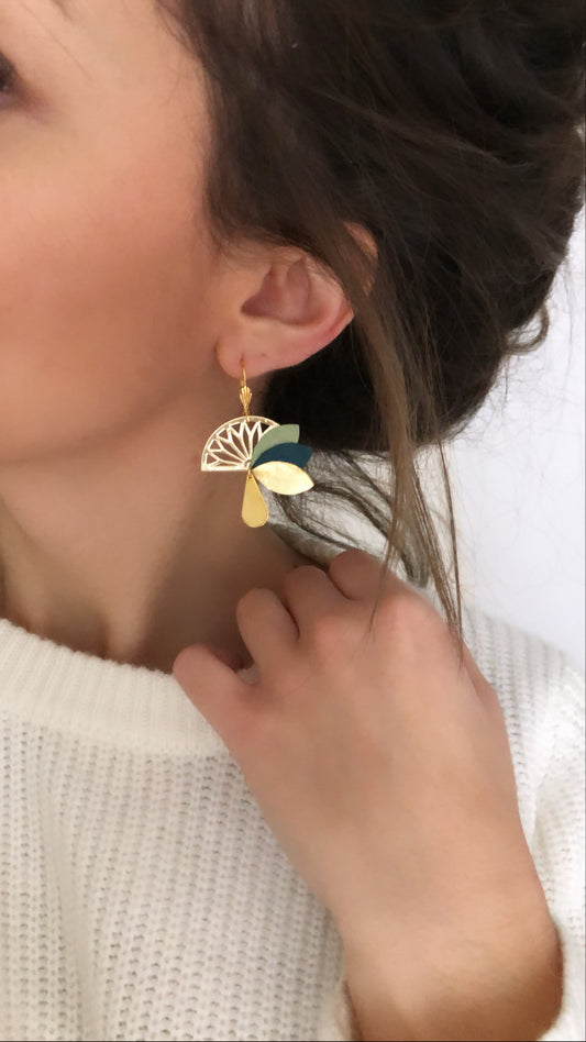 Boucles d'oreilles FLORES