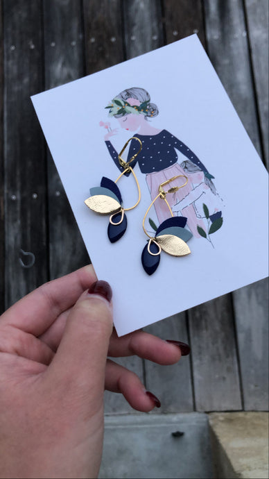 Boucles d'oreilles JASMINE