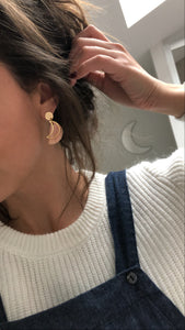 Boucles d'oreilles LUNA (11 couleurs au choix)