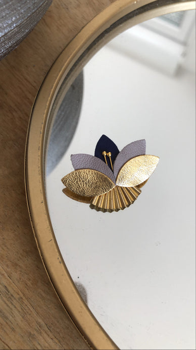 Broche poétique Mariposa