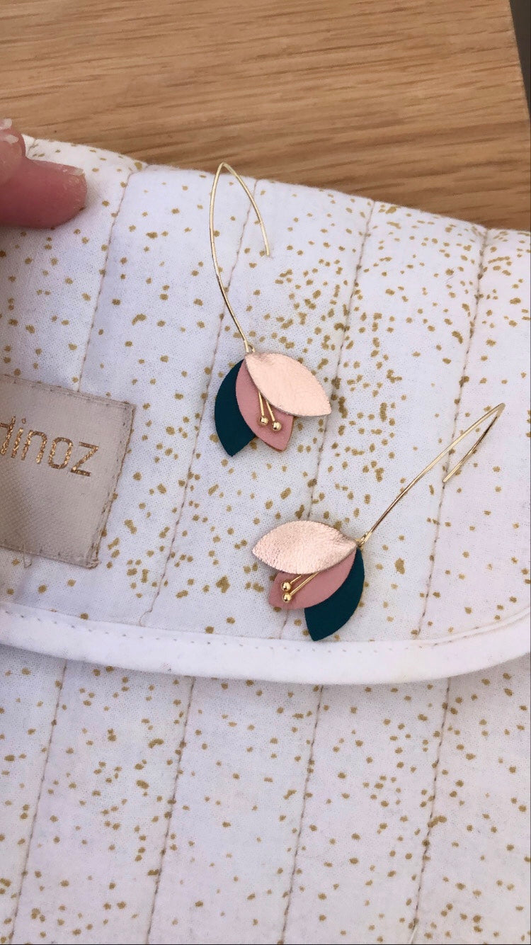 Boucles d'oreilles ÉGLANTINE