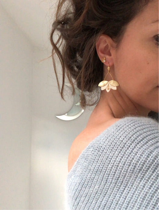 Boucles d'oreilles CAPUCINE