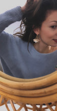Charger l&#39;image dans la galerie, Boucles d&#39;oreilles ESMEE // Rose Gold