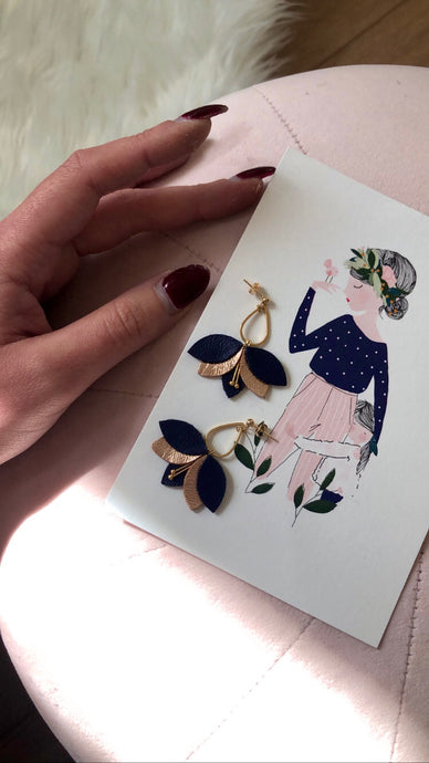 Boucles d'oreilles ESMEE