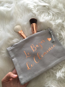 Pochette Poétique Rose Gold (Prénom ou Phrase)