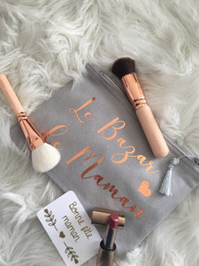 Pochette Poétique Rose Gold (Prénom ou Phrase)